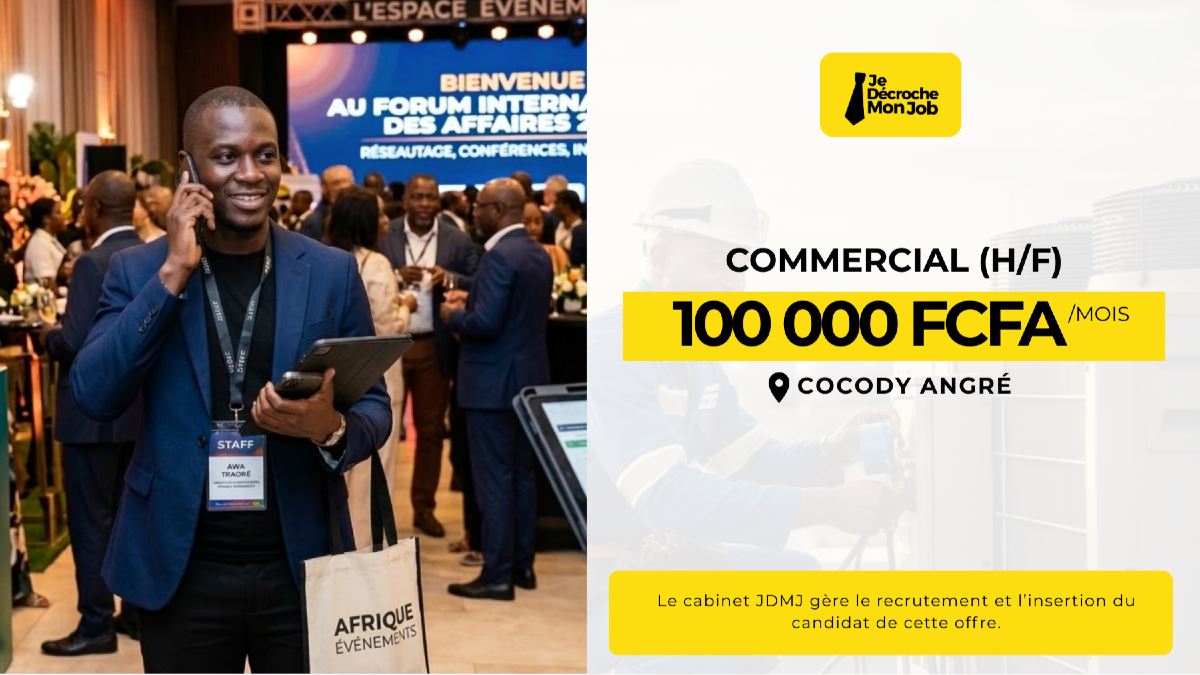 COMMERCIAL (ÉVÉNEMENTIEL) (H/F)