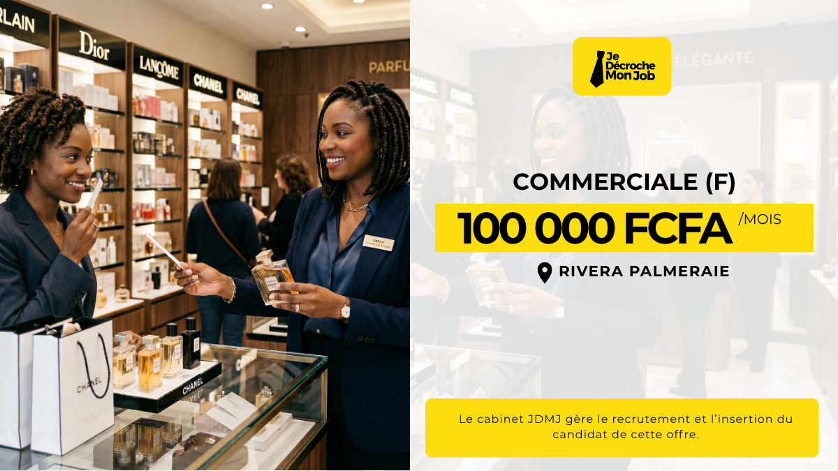 COMMERCIALE (DOMAINE PARFUMERIE)