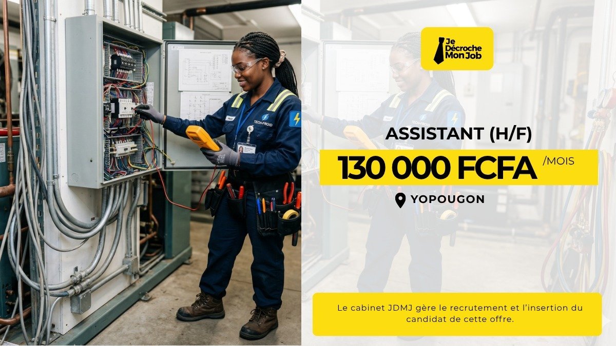 ASSISTANT (DOMAINE ÉLECTRICITÉ – FROID)