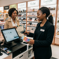 CAISSIÈRE (DOMAINE COSMÉTIQUE)